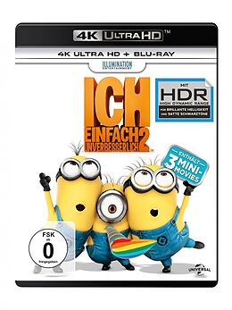 Ich - Einfach Unverbesserlich 2 Blu-ray UHD 4K + Blu-ray