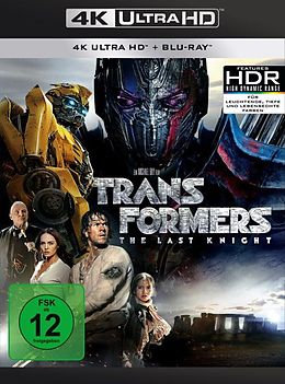 Transformers: The Last Knight - BR + 4K Blu-ray UHD 4K + Blu-ray