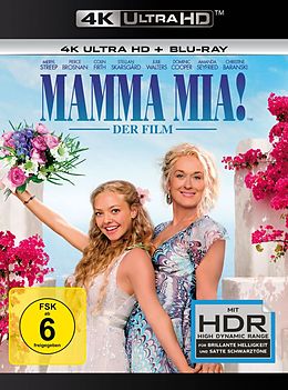 Mamma Mia! - 2 Disc Bluray Blu-ray UHD 4K + Blu-ray