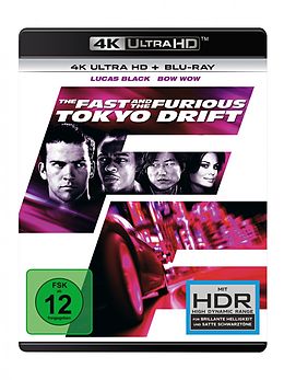 The Fast and the Furious: Tokyo Drift Blu-ray UHD 4K + Blu-ray