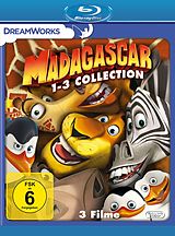 Madagascar 1-3 Collection Blu-ray