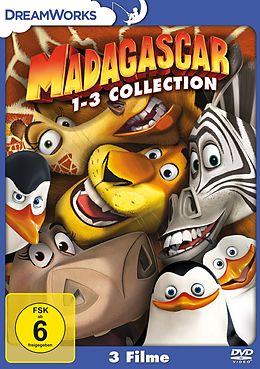 Madagascar 1-3 DVD