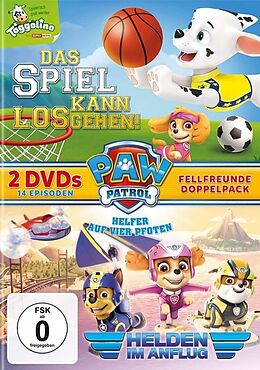 Paw Patrol - Das Spiel kann losgehen! & Helden im Anflug DVD