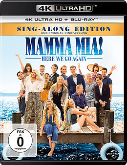 Mamma Mia! Here We Go Again 4k Uhd Blu-ray UHD 4K + Blu-ray