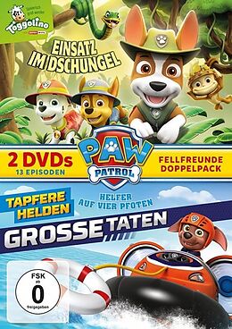 Paw Patrol - Tapfere Helden, große Taten & Einsatz im Dschungel DVD