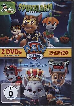 Paw Patrol - Spukalarm & Mission Paw DVD