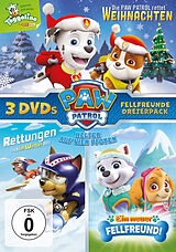 Paw Patrol: Die Paw Patrol rettet Weihnachten, Paw Patrol: Rettungen im Winter & Paw Patrol: Ein neuer Fellfreund! DVD