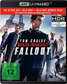 Mission Impossible - Fallout - 4K Blu-ray UHD 4K + Blu-ray