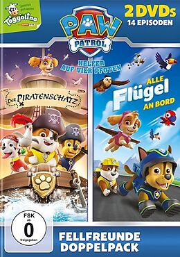 Paw Patrol - Der Piratenschatz & Alle Flügel an Bord DVD