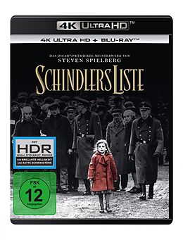 Schindlers Liste Remastered Blu-ray UHD 4K + Blu-ray