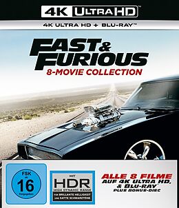 Fast & Furious Blu-ray UHD 4K + Blu-ray