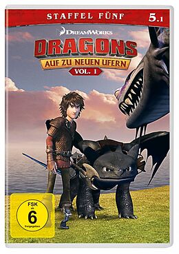 Dragons - Auf zu neuen Ufern - Staffel 5 / Vol. 1 DVD