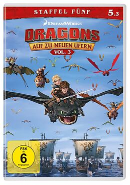 Dragons - Auf zu neuen Ufern - Staffel 5 / Vol. 3 DVD