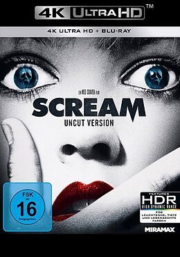 Scream Uncut Edition Blu-ray UHD 4K