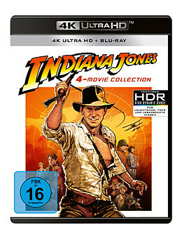 Indiana Jones 1-4 Blu-ray UHD 4K + Blu-ray
