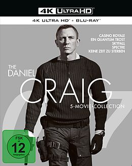 The Daniel Craig 5-Movie-Collection (James Bond) Blu-ray UHD 4K + Blu-ray