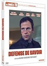 Defense de savoir - BR Blu-ray