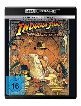 Indiana Jones - Jäger des verlorenen Schatzes Blu-ray UHD 4K + Blu-ray