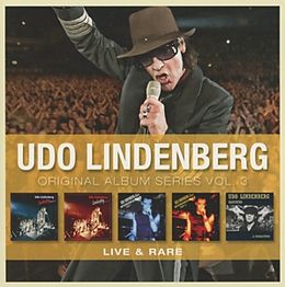 Udo & Das Panik-Orc Lindenberg CD Original Album Series Vol.3 (live & Rare)