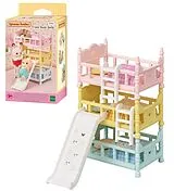 SYL Dreistöckiges Babyhochbett Spiel