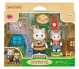 Sylvanian Families 5763 - Abenteuer Entdecker Set mit zwei Milchkatzen-Figuren, Exciting Exploration Set Spiel
