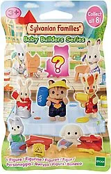 Sylvanian Families 5823 - Baustelle, Sammelfigur Baby Builders Series, 1 Stück sortiert Spiel