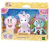 Sylvanian Families 5846 - 40. Jubiläum: Funny Monster Trio, Lustiges Monster Trio, Figurenset Spiel
