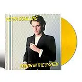 Peter Schilling LP (analog) Error In The System(2023 Remastered)