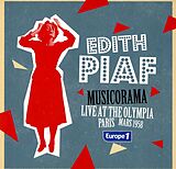 Edith Piaf Vinyl Concert Musicorama À L'olympia,1958