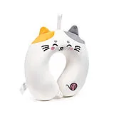 Relaxeazzz Lola die Katze Adoramals Plüsch Memory Foam Reisekissen Spiel