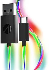 Light Up Twin Charging Cables UBS-C 2 x 2m [PS5/NSW/Mobile] als PlayStation 5, Nintendo Switch-Spiel