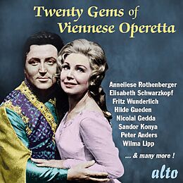 Rothenberger/Wunderlich/Gedda/Bhme/Konya CD 20 Juwelen der Wiener Operette