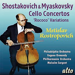 Rostropowitsch/Ormandy/The Philadelphia Orchestra CD Cello-Konzert 1/Cello-Konzert/Rokoko-Variat.