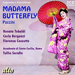 Tebaldi/Bergonzi/Serafin/+ CD Madama Butterfly