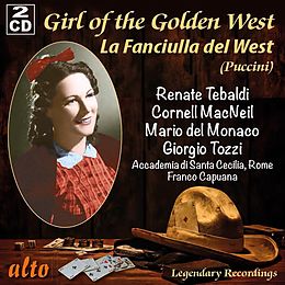 Tebaldi/MacNeil/Del Monaco/Tozzi CD La Fanciulla del West