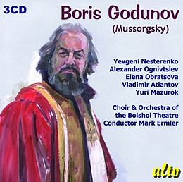 Nesterenko/Ognivtsiev/Obratsova/Bolshoi Theatre CD Boris Godunov