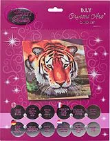 Crystal Art Grußkarte Tiger 18x18 cm Spiel