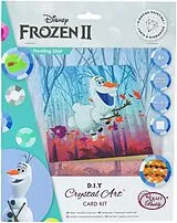 Craft Buddy CCK-DNY801 - Crystal Art, Floating Olaf, 18x18cm, Multi Spiel