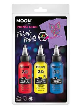 Moon Glow UV Stoffmalfarbe Set Spiel