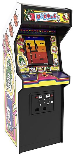 Quarter Scale Arcade Cabinet - Dig Dug comme un jeu Retro