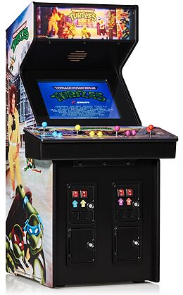 Quarter Scale Arcade Cabinet - Teenage Mutant Ninja Turtles comme un jeu Retro