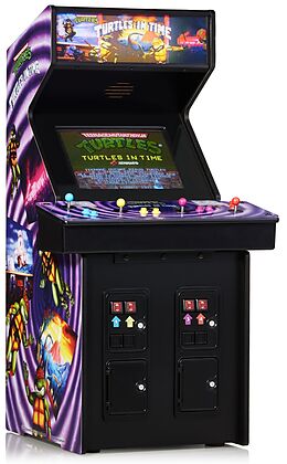 Quarter Scale Arcade Cabinet - Turtles In Time comme un jeu Retro