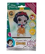 Craft Buddy CAFGR-DNY003 - Crystal Art Buddies, Snow White Disney Series 2, Schneewittchen, Figur 11cm, Kristallkunst-Bastelset Spiel