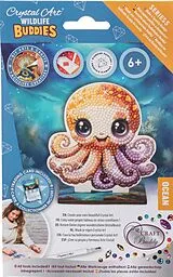 Craft Buddy CAFGR-31GEN047 - Crystal Art Wildlife Buddies, Ocean, Octopus, Serie 5, Diamond Painting Spiel