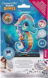 Craft Buddy CAFGR-31GEN048 - Crystal Art Wildlife Buddies, Ocean, Seahorse, Seepferdchen, Serie 5, Diamond Painting Spiel