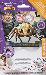 Craft Buddy CAFGR-31GEN054 - Crystal Art Wildlife Buddies, Misunderstood, Spider, Spinne, Serie 5, Diamond Painting Spiel
