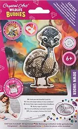 Craft Buddy CAFGR-31GEN055 - Crystal Art Wildlife Buddies, Down Under, Emu, Serie 5, Diamond Painting Spiel