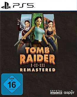 Tomb Raider 1-3 Remastered [PS5] (D) als PlayStation 5-Spiel