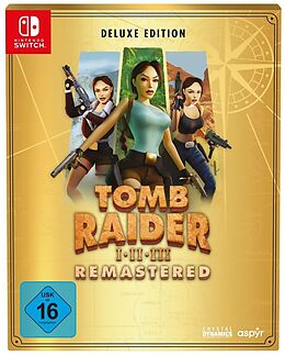 Tomb Raider 1-3 Remastered - Deluxe Edition [NSW] (D) als Nintendo Switch-Spiel