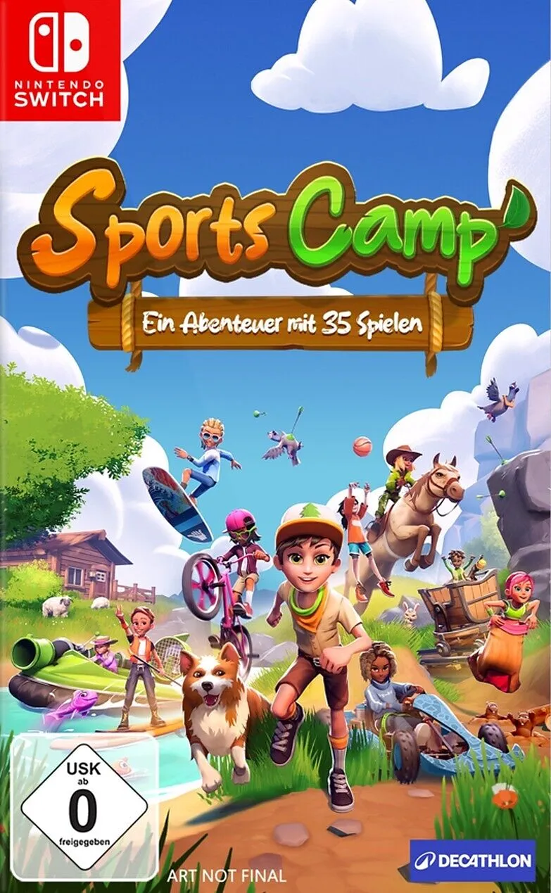 Sports Camp: Ein Abenteuer mit 35 Spielen [NSW] (D)